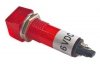 Indicator Lamp, red R9, LED 6V